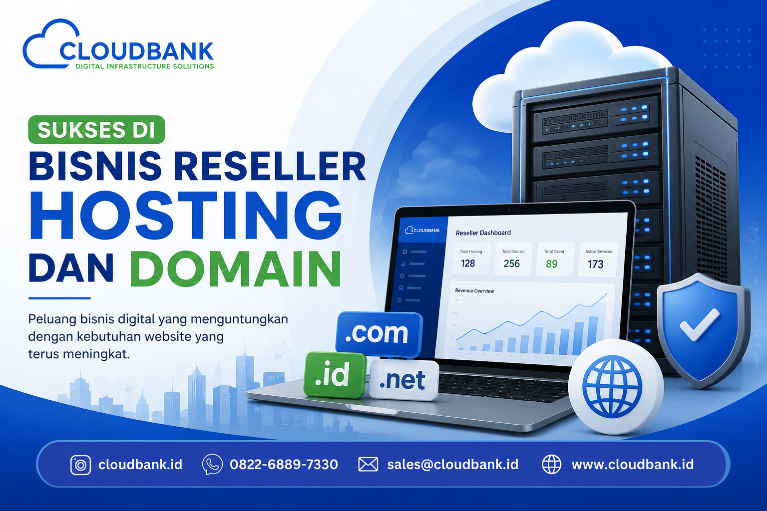 Sukses di Bisnis Reseller Hosting dan Reseller Domain