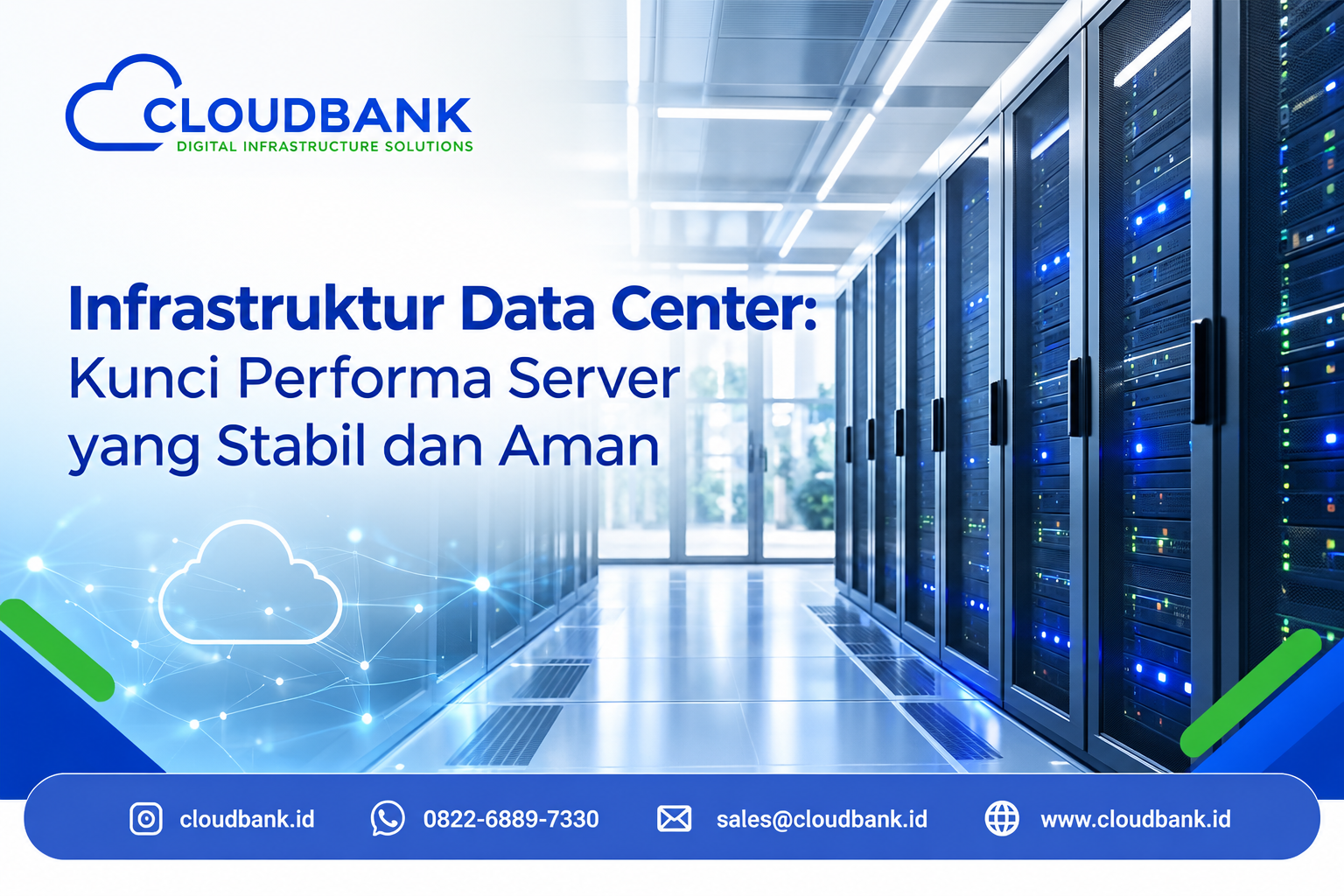 Infrastruktur Data Center: Kunci Performa Server yang Stabil dan Aman